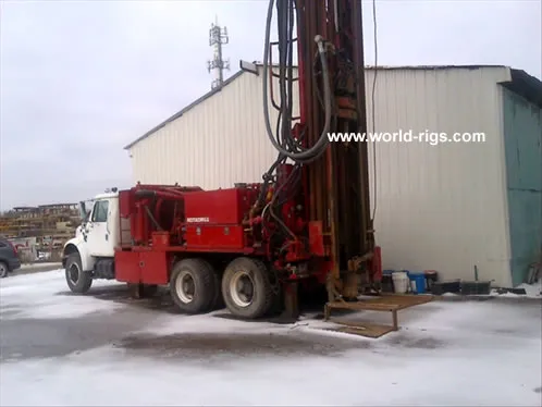 1980 Built Schramm T64HB Drilling Rig For Sale in USA